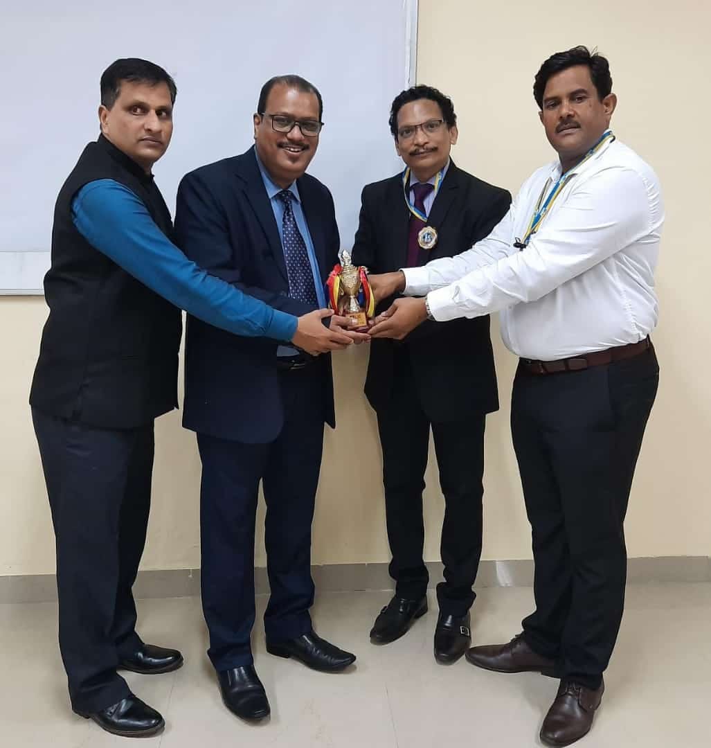 Felicitated on 03.09.2021...for my performances from April to August 2021...