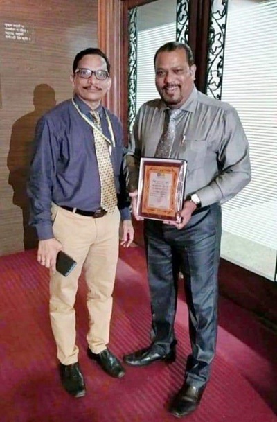Honored for Best Performance