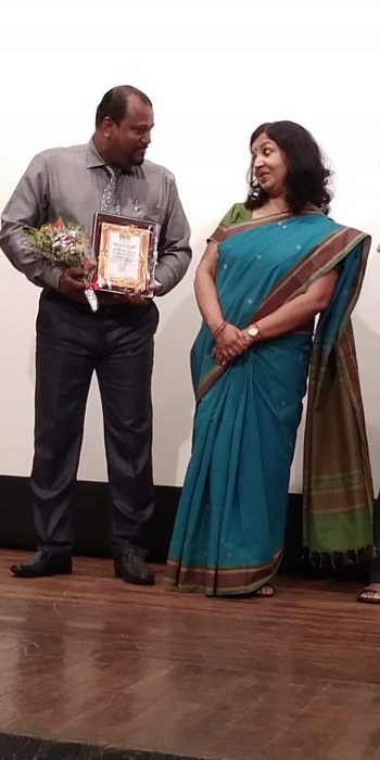 Received the Award as Topper of Branch 895